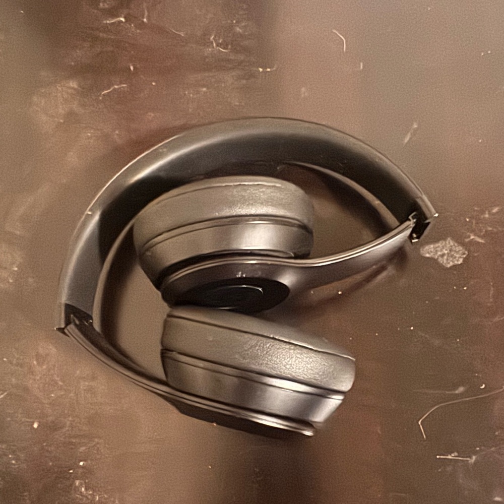 Black Over-Ear Headphones with Plush Padding